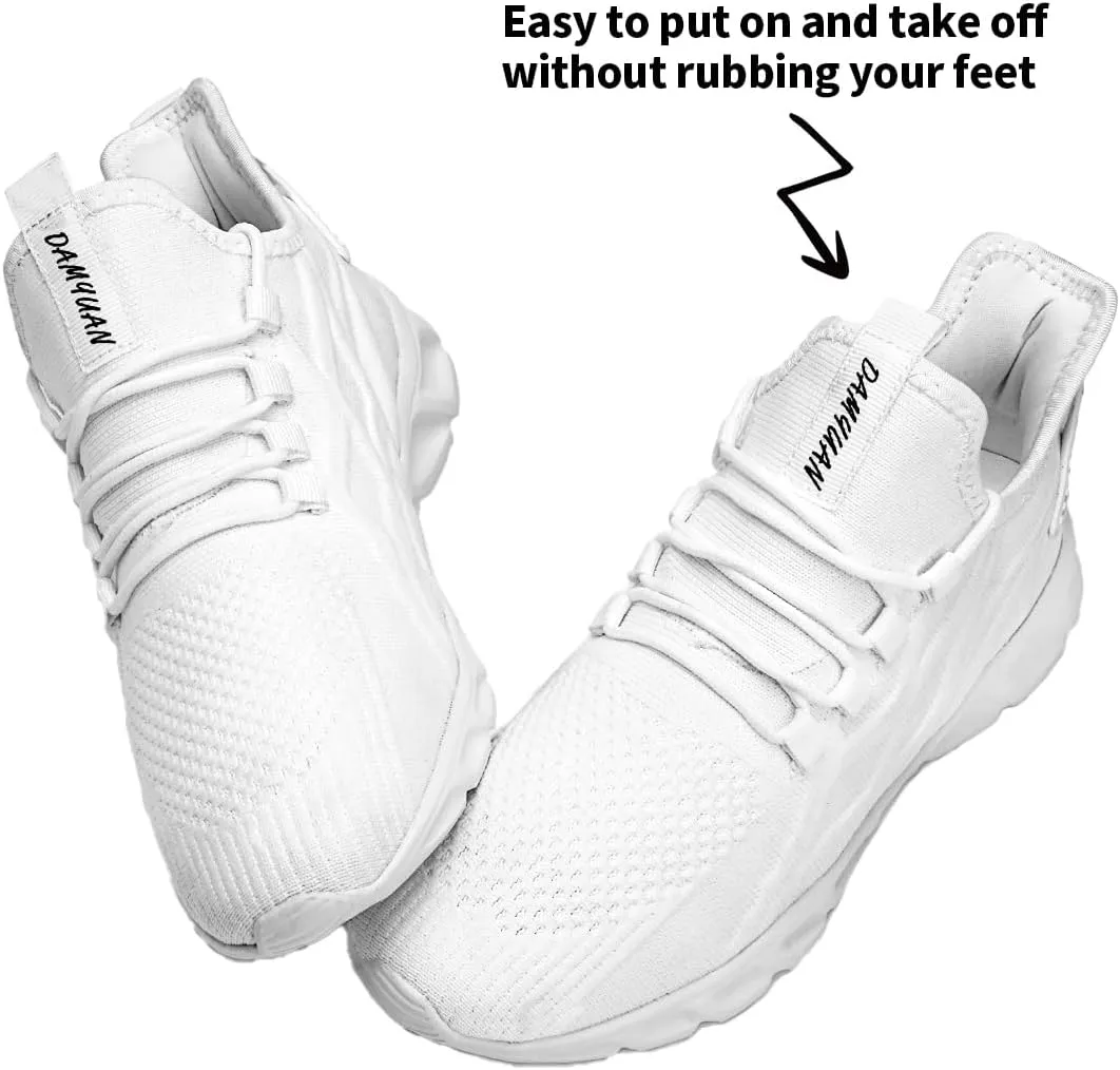 Women Running Shoes Walking Tennis Sport Shoes Women's Gym Sneakers Lightweight Breathable Non Slip Fashion Workout Shoe for Casual Jogging Mesh Sneaker