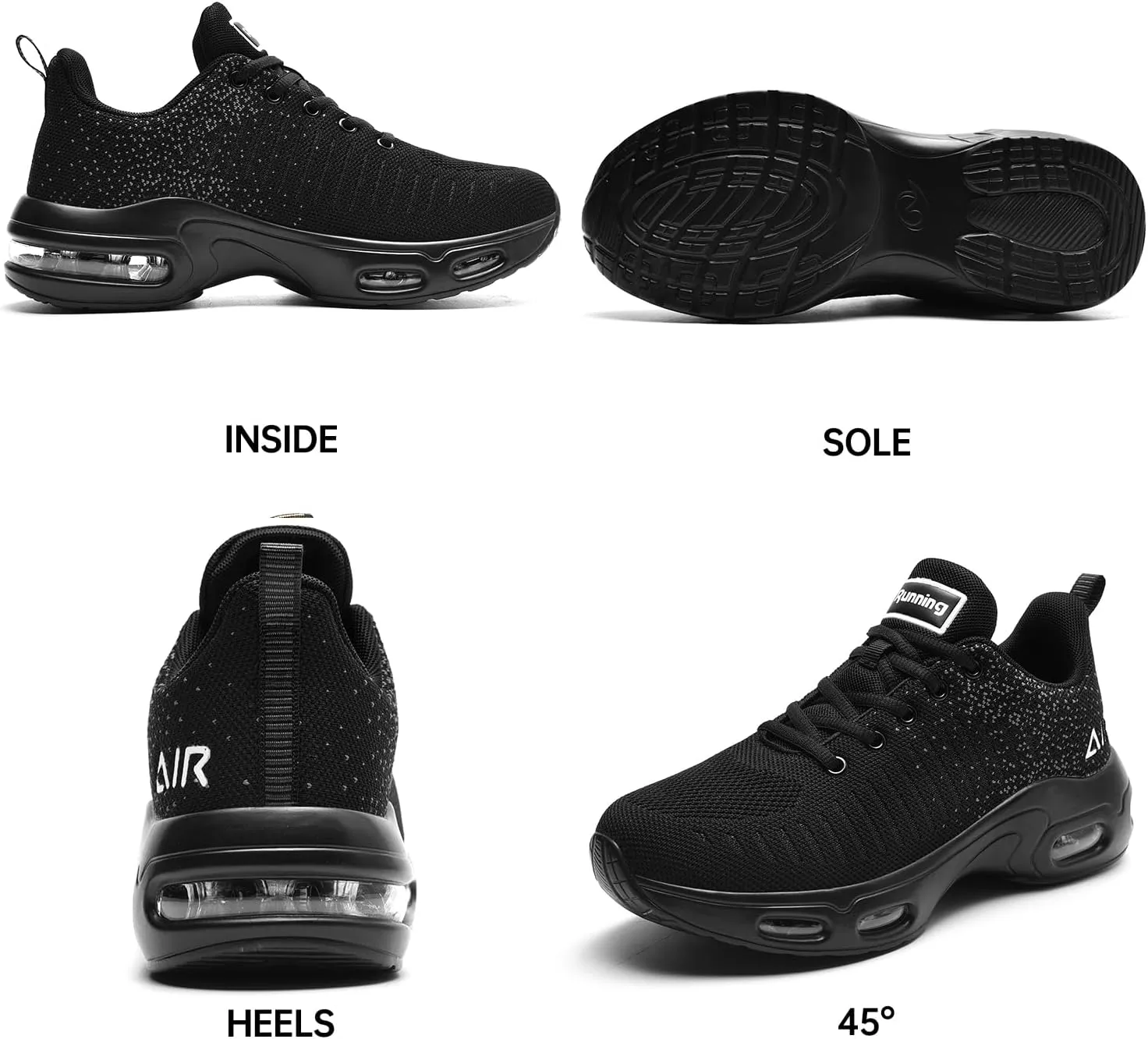 Women's Air Athletic Tennis Running Sneakers Lightweight Sport Gym Jogging Breathable Fashion Walking Shoes(US 5.5-10)