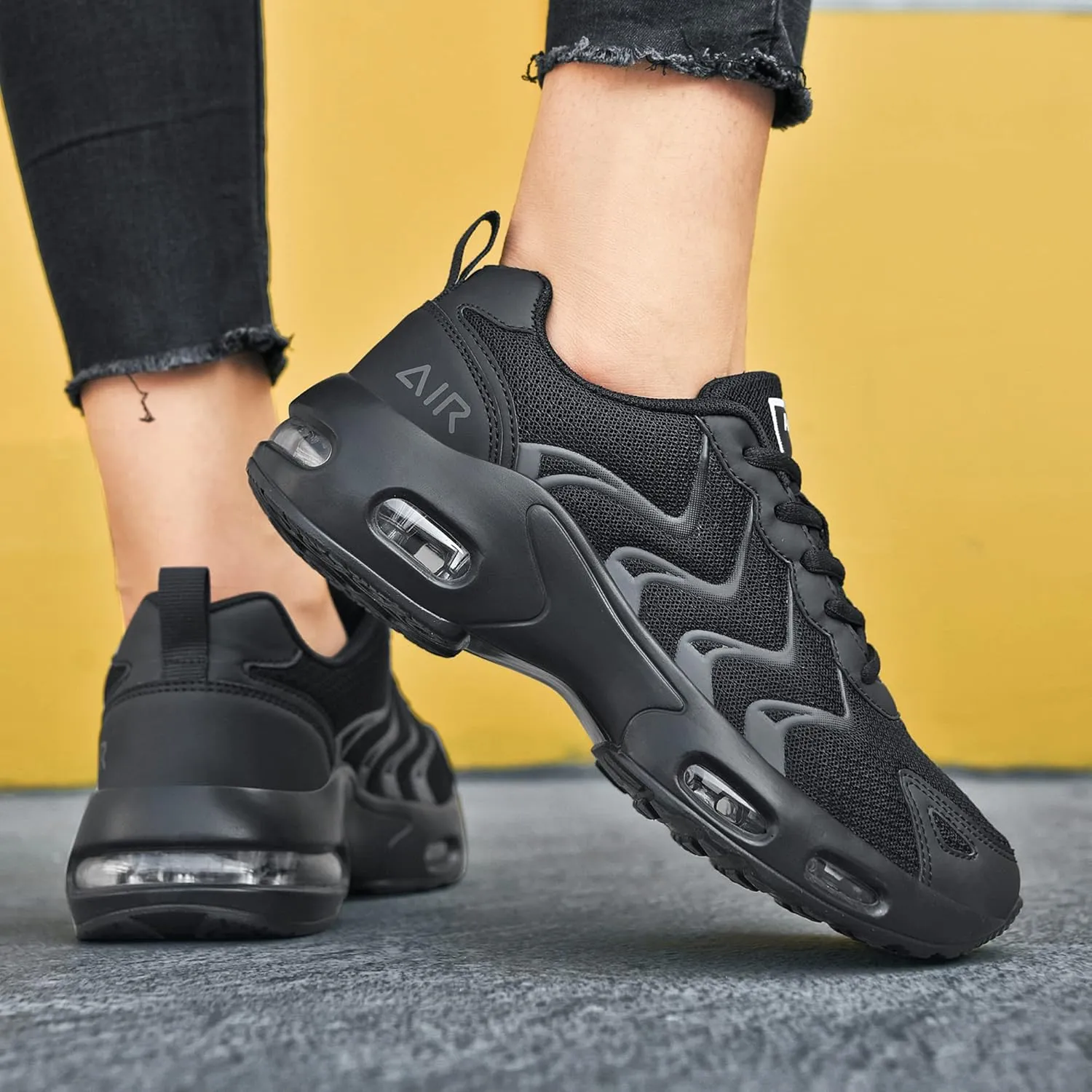 Women's Air Athletic Tennis Running Sneakers Lightweight Sport Gym Jogging Breathable Fashion Walking Shoes(US 5.5-10)