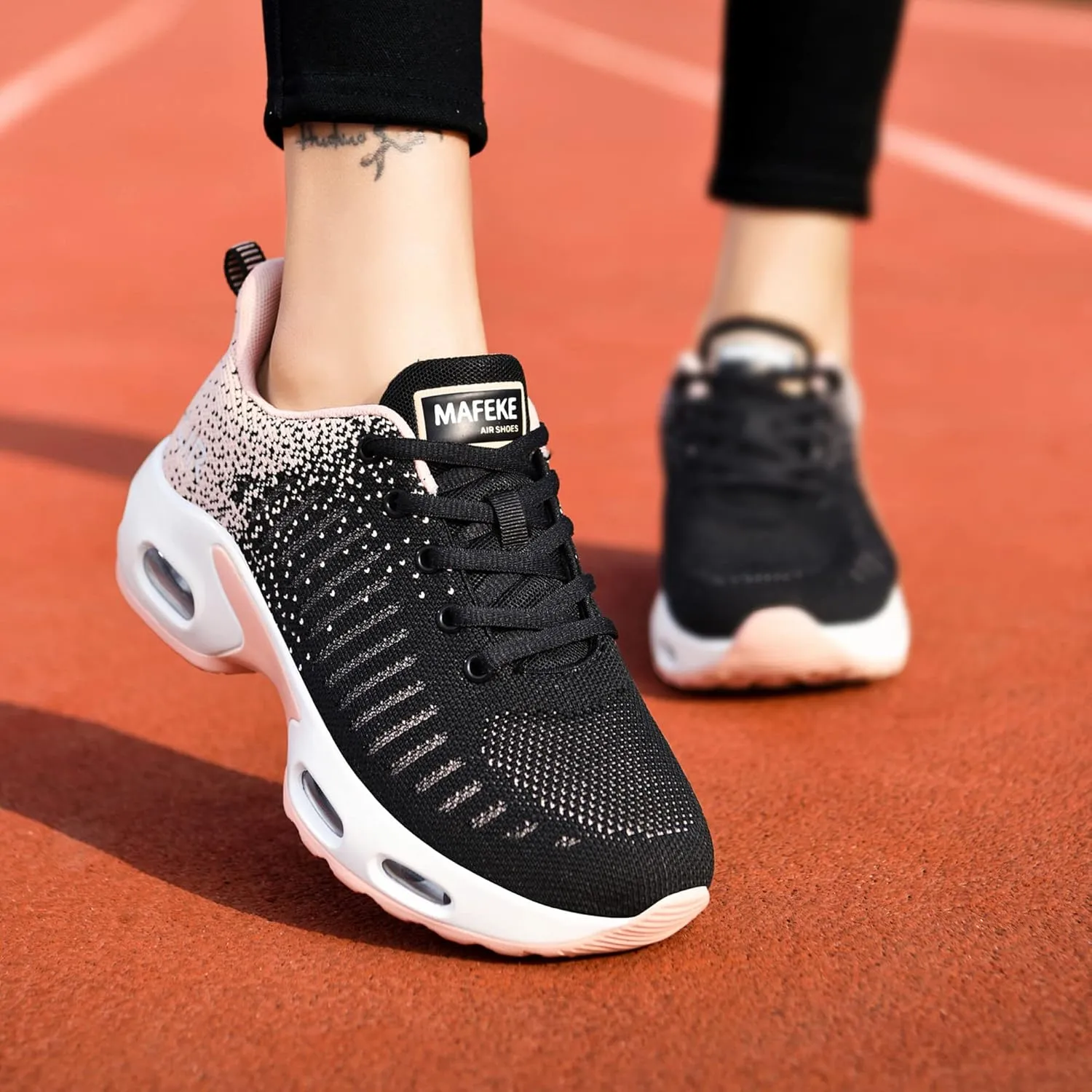 Women's Air Athletic Tennis Running Sneakers Lightweight Sport Gym Jogging Breathable Fashion Walking Shoes(US 5.5-10)