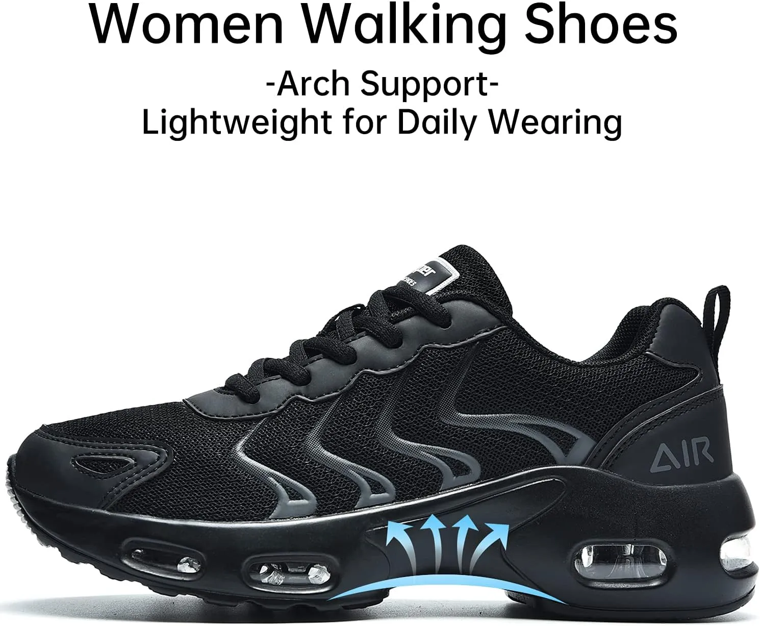 Women's Air Athletic Tennis Running Sneakers Lightweight Sport Gym Jogging Breathable Fashion Walking Shoes(US 5.5-10)