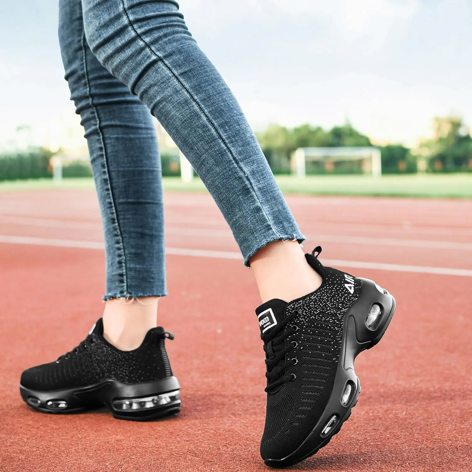 Women's Air Athletic Tennis Running Sneakers Lightweight Sport Gym Jogging Breathable Fashion Walking Shoes(US 5.5-10)