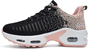 Women's Air Athletic Tennis Running Sneakers Lightweight Sport Gym Jogging Breathable Fashion Walking Shoes(US 5.5-10)