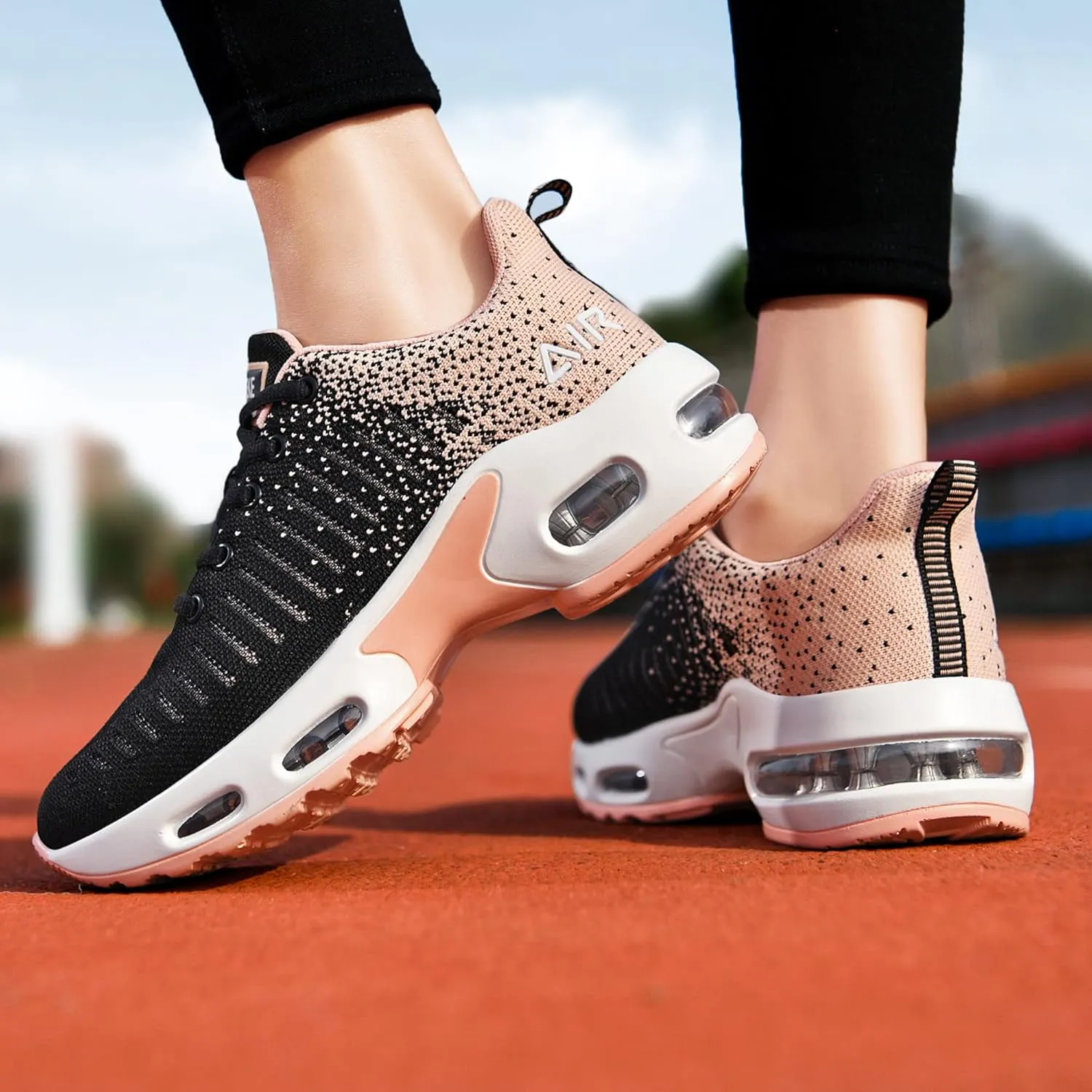 Women's Air Athletic Tennis Running Sneakers Lightweight Sport Gym Jogging Breathable Fashion Walking Shoes(US 5.5-10)