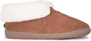 Womens Ankle Boots - Womens Shoes Made with 100% Genuine Sheepskin for Indoor & Outdoor - Soft & Comfortable Womens Slippers - Ankle Boots for Women with Thermoplastic Rubber Sole