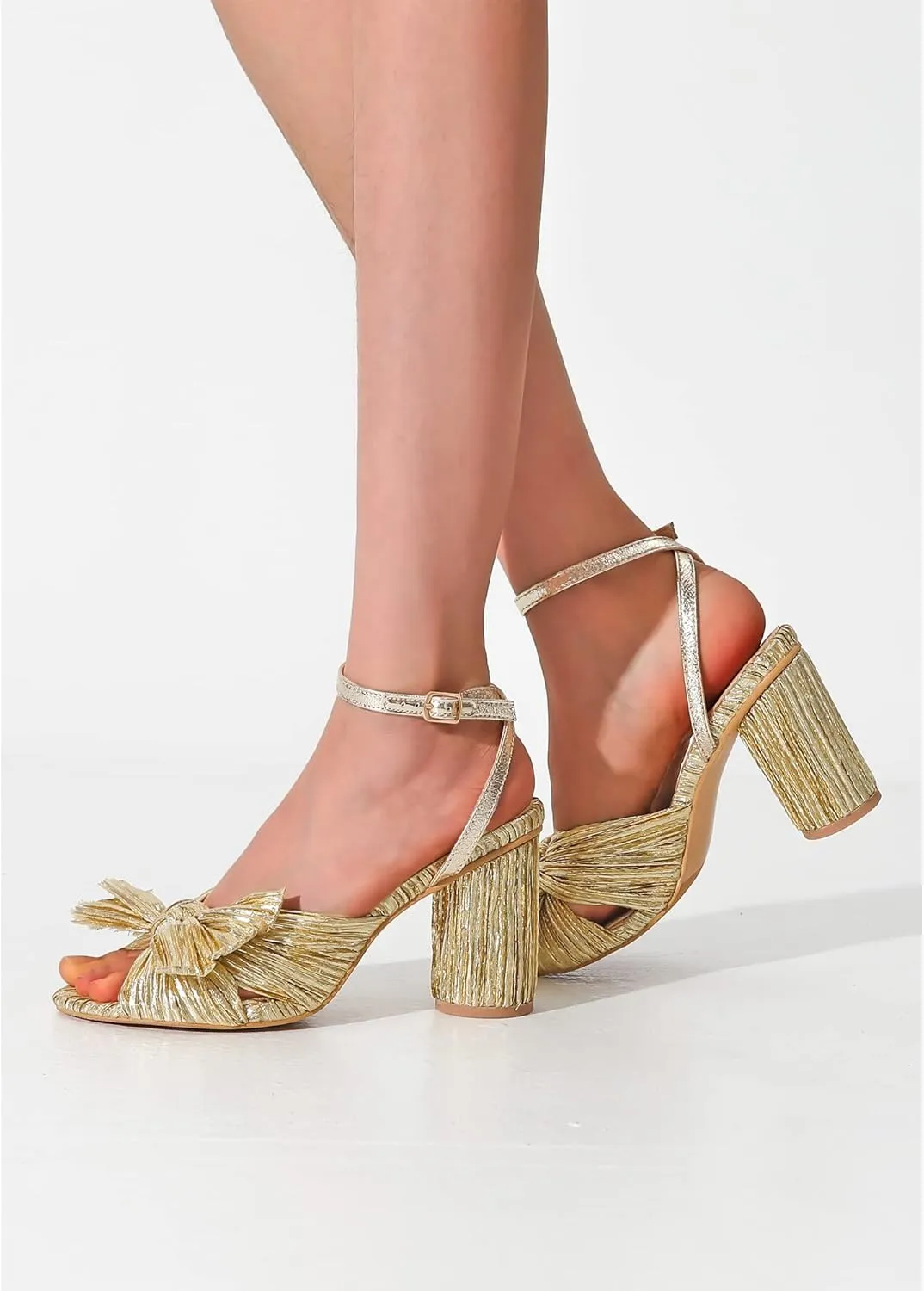 Womens Ankle Strap Heels Comfortable Chunky Open Toe Dress Shoes Casual Bride Block Heeled Sandals