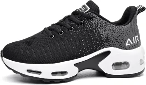 Women's Athletic Tennis Running Sneakers Lightweight Sport Gym Jogging Breathable Fashion Walking Shoes(US 5.5-10)