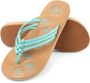 Women's Braided Flip Flops Thong Sandals