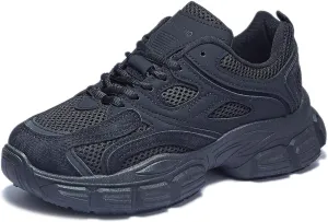 Women's Chunky Platform Sneakers Mesh Jogging Walking Shoes for Everyday,Workout,Travel