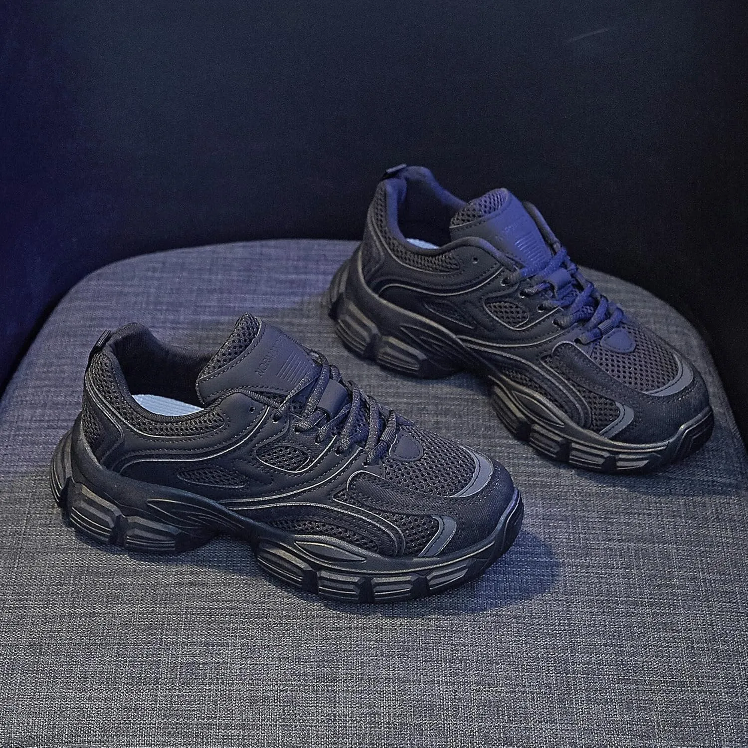 Women's Chunky Platform Sneakers Mesh Jogging Walking Shoes for Everyday,Workout,Travel
