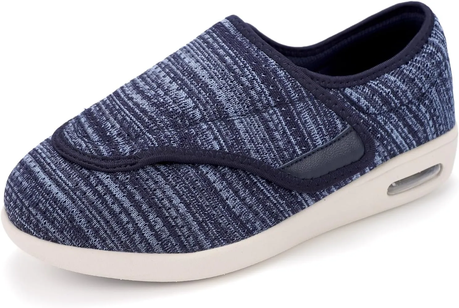 Women's Diabetic Shoes, Lightweight Wide Width Walking Sneakers with Adjustable Closures for Diabetic Edema Plantar Fasciitis Bunions Arthritis Swollen Feet