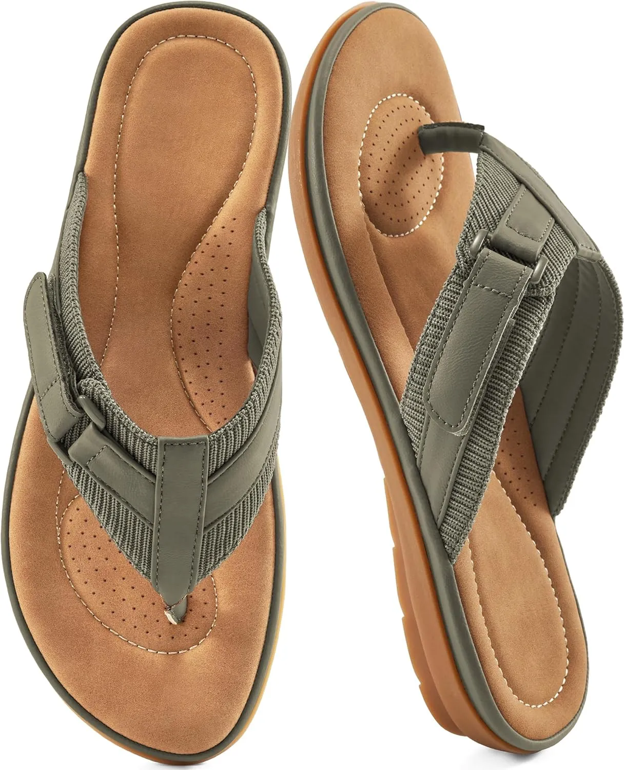 Womens Flip Flops Dressy : Comfortable Summer Thong Sandals - Ladies Casual Walking Shoes