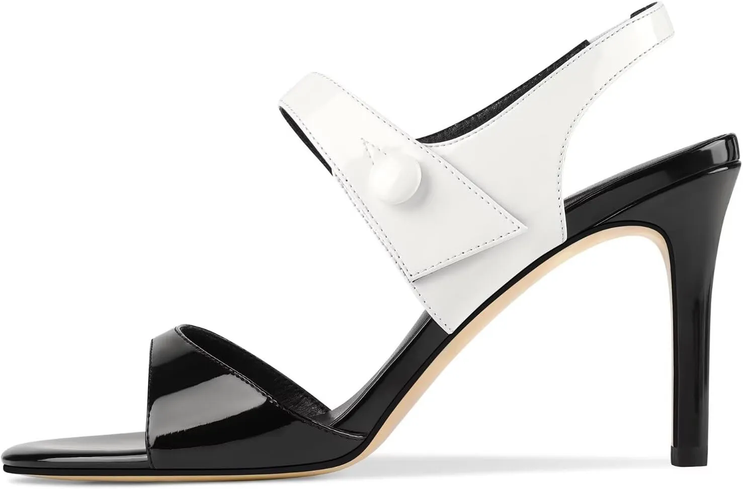 Women's High Heel Sandals Slingback Pumps Open Toe Comfortable Strappy Heels Parties Weddings Heeled Sandals