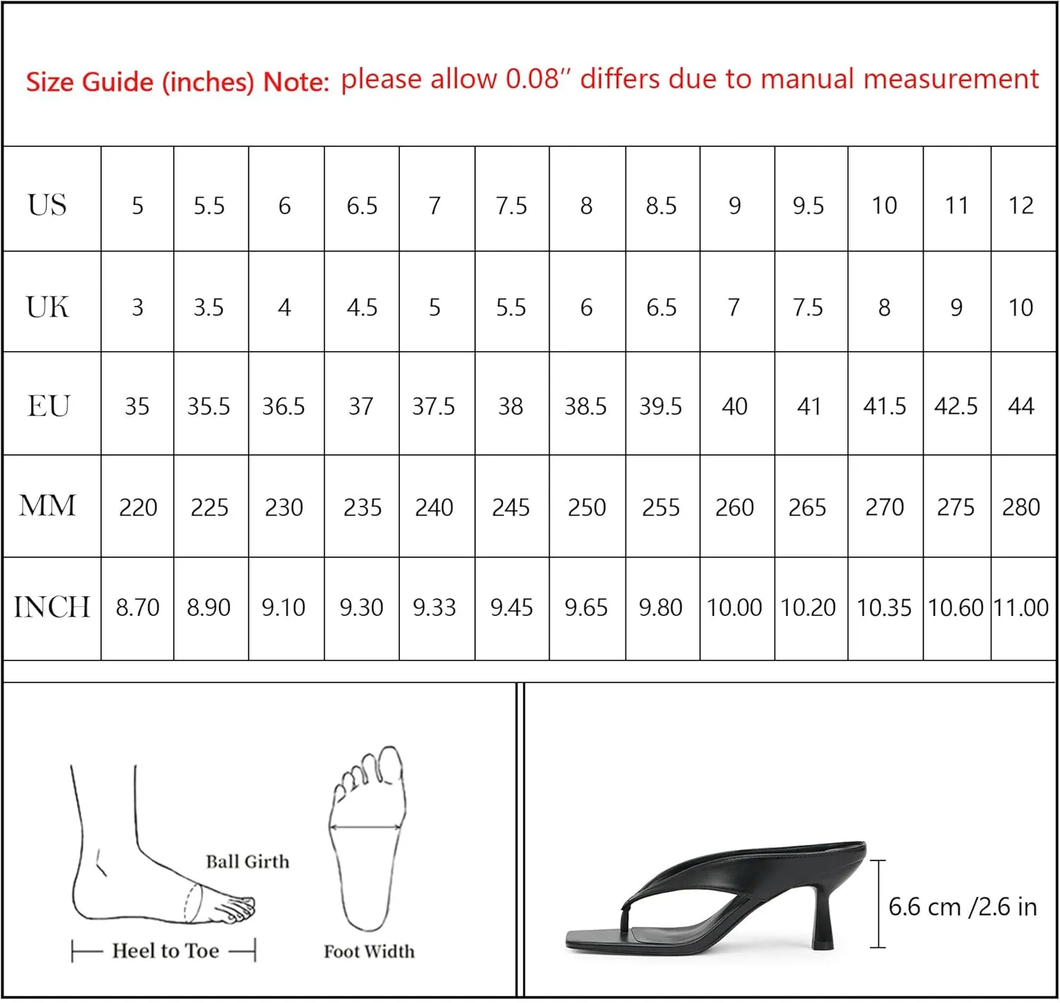 Women’s Kitten Heels Flip Flops Slip On Open Toe Low Heels Thong Square Slide Summer Fashion Party Heeled Dressy Sandals for Women