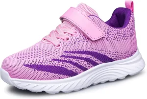 YHOON Boys Girls Sneakers Kids Sports Running Walking Shoes for Toddler/Little Kid/Big Kid