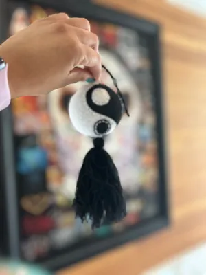 Ying yang Pom Pom