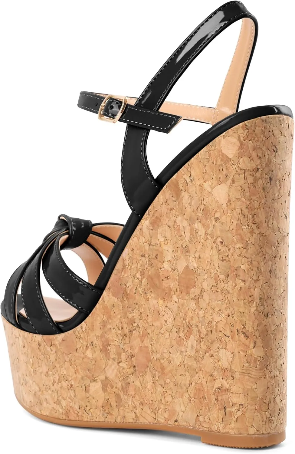 YODEKS Women's Platform Wedges|High Heel Wedge Sandals|Ankle Strap Open Toe Platform Heels